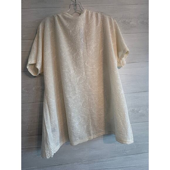 Cardigan white short sleeve - Picture 5 of 6